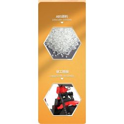 ZHEGAO 00334 non  CHIẾN QUẢ THÔNG ĐỎ bộ đồ chơi xếp lắp ráp ghép mô hình LIGHTWEIGHT AND QUICK 247 khối