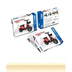 ZHEGAO 00334 non  CHIẾN QUẢ THÔNG ĐỎ bộ đồ chơi xếp lắp ráp ghép mô hình LIGHTWEIGHT AND QUICK 247 khối