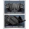 WANGE 4005 non  MÁY BAY TRINH SÁT BLACKBIRD SR-71 bộ đồ chơi xếp lắp ráp ghép mô hình Military Army Quân Sự Bộ Đội 183 khối