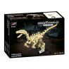 Decool 81005 Jisi 81005 non  MÔ HÌNH BỘ XƯƠNG VELOCIRAPTOR bộ đồ chơi xếp lắp ráp ghép mô hình DINOSAUR WORLD VELOCIRAPTOR 358 khối