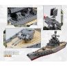 Kazi KY82012 82012 non  TÀU CHIẾN PHÁT XÍT ĐỨC BISMARCK bộ đồ chơi xếp lắp ráp ghép mô hình Century Military CENTURY MILITARY BISMARCK CRUISER Quân Đội Thế Kỷ 1297 khối
