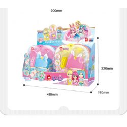 WISE BLOCK HA383016 383016 non  HỘP CHUYỂN ĐỔI BỎ TÚI 6 KIỂU bộ đồ chơi xếp lắp ráp ghép mô hình Balala The Fairies Các Nàng Tiên Nhỏ Tinh Nghịch