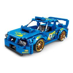 GBL KY1057 1057 non  XE RALLY HILLMAN IMP LÙI bộ đồ chơi xếp lắp ráp ghép mô hình  PROJECT MACHINE HILLMAN IMP Kỹ Thuật Công Nghệ Cao Mô Hình Phương Tiện 521 khối