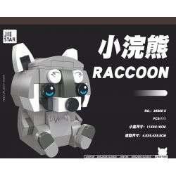 JIESTAR 38005 non  THIÊN ĐƯỜNG THÚ CƯNG DỄ THƯƠNG 6 LOẠI MỎ VỊT ALPACA VẸT ĐUÔI DÀI KANGAROO GẤU TRÚC KOALA bộ đồ chơi xếp lắp ráp ghép mô hình Creator Sáng Tạo 638 khối