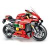 JUHANG TECHNOLOGY 85004 non  MÔ TÔ DUCATI V4R tỷ lệ 1:5 bộ đồ chơi xếp lắp ráp ghép mô hình  Kỹ Thuật Công Nghệ Cao Mô Hình Phương Tiện 1966 khối