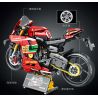 JUHANG TECHNOLOGY 85004 non  MÔ TÔ DUCATI V4R tỷ lệ 1:5 bộ đồ chơi xếp lắp ráp ghép mô hình  Kỹ Thuật Công Nghệ Cao Mô Hình Phương Tiện 1966 khối