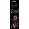 JUHANG TECHNOLOGY 85004 non  MÔ TÔ DUCATI V4R tỷ lệ 1:5 bộ đồ chơi xếp lắp ráp ghép mô hình  Kỹ Thuật Công Nghệ Cao Mô Hình Phương Tiện 1966 khối