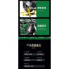 JUHANG TECHNOLOGY 85003 non  KAWASAKI H2 SX SE tỷ lệ 1:5 bộ đồ chơi xếp lắp ráp ghép mô hình  Kỹ Thuật Công Nghệ Cao Mô Hình Phương Tiện 2088 khối