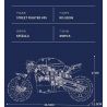 JUHANG TECHNOLOGY 82006 non  DUCATI STREET FIGHTER V4S bộ đồ chơi xếp lắp ráp ghép mô hình  DUCATI V4S Kỹ Thuật Công Nghệ Cao Mô Hình Phương Tiện 890 khối