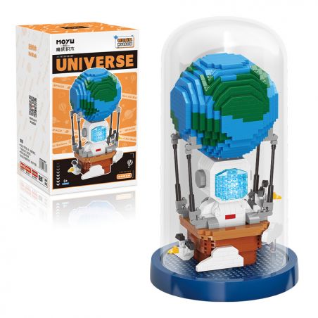 MOYU BLOCK MY95008 95008 non  KHINH KHÍ CẦU VŨ TRỤ bộ đồ chơi xếp lắp ráp ghép mô hình UNIVERSE 1025 khối