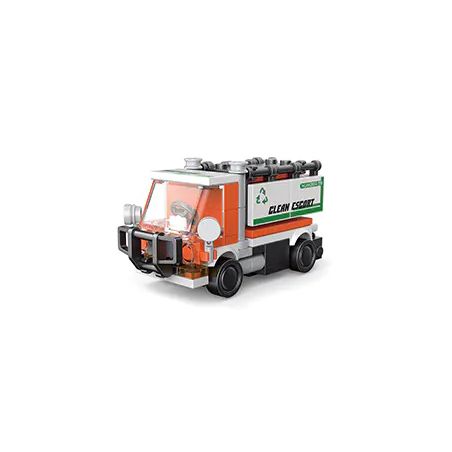 Decool 22069 Jisi 22069 non  4 MÔ HÌNH bộ đồ chơi xếp lắp ráp ghép mô hình Mini Racing Pacemaker Đua Xe Mini 108 khối