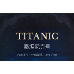 LOZ 1060 non  TÀU TITANIC bộ đồ chơi xếp lắp ráp ghép mô hình Creator Sáng Tạo 2882 khối