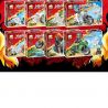 ELEPHANT JX1235 1235 non  8 TỐC ĐỘ XE ĐẠP bộ đồ chơi xếp lắp ráp ghép mô hình The  Ninjago Movie NINJA LEGACY Ninja Lốc Xoáy 250 khối