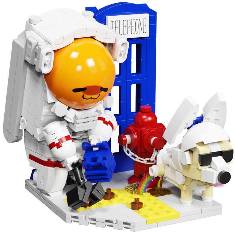 QIZHILE E01007 01007 non  SĨ QUAN XẺNG CHẾT TIỆT bộ đồ chơi xếp lắp ráp ghép mô hình