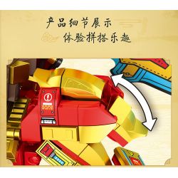 JUHANG TECHNOLOGY 669 non  SỰ TRỞ LẠI CỦA NHÀ HIỀN TRIẾT VĨ ĐẠI bộ đồ chơi xếp lắp ráp ghép mô hình 1288 khối