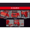 TA GAOLE T4017 4017 non  XE CỨU HỎA bộ đồ chơi xếp lắp ráp ghép mô hình  FIRE ENGINE Kỹ Thuật Công Nghệ Cao Mô Hình Phương Tiện 4960 khối