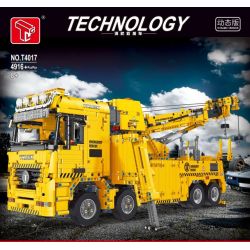 TA GAOLE T4017 4017 non  XE CỨU HỎA bộ đồ chơi xếp lắp ráp ghép mô hình  FIRE ENGINE Kỹ Thuật Công Nghệ Cao Mô Hình Phương Tiện 4960 khối