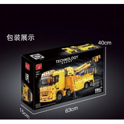 TA GAOLE T4017 4017 non  XE CỨU HỎA bộ đồ chơi xếp lắp ráp ghép mô hình  FIRE ENGINE Kỹ Thuật Công Nghệ Cao Mô Hình Phương Tiện 4960 khối