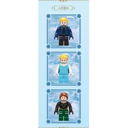 MOYU BLOCK MY92035 92035 non  LÂU ĐÀI BĂNG bộ đồ chơi xếp lắp ráp ghép mô hình Girl ICE CASTLE Con Gái 3386 khối