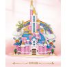 MOYU BLOCK MY92031 92031 non  LÂU ĐÀI MÀU HỒNG bộ đồ chơi xếp lắp ráp ghép mô hình Girl PINK CASTLE Con Gái 2988 khối