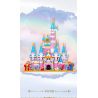MOYU BLOCK MY92002 92002 non  LÂU ĐÀI CẦU VỒNG bộ đồ chơi xếp lắp ráp ghép mô hình Girl RAINBOW CASTLE Con Gái 6230 khối
