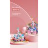 MOYU BLOCK MY92002 92002 non  LÂU ĐÀI CẦU VỒNG bộ đồ chơi xếp lắp ráp ghép mô hình Girl RAINBOW CASTLE Con Gái 6230 khối