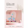 MOYU BLOCK MY92002 92002 non  LÂU ĐÀI CẦU VỒNG bộ đồ chơi xếp lắp ráp ghép mô hình Girl RAINBOW CASTLE Con Gái 6230 khối