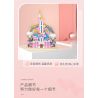 MOYU BLOCK MY92002 92002 non  LÂU ĐÀI CẦU VỒNG bộ đồ chơi xếp lắp ráp ghép mô hình Girl RAINBOW CASTLE Con Gái 6230 khối