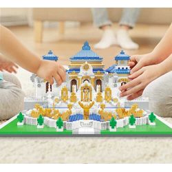 MOYU BLOCK MY92010 92010 non  ĐỀN YUANMINGYUAN YUANYING bộ đồ chơi xếp lắp ráp ghép mô hình Creator OLD SUMMER PALACE Sáng Tạo 5372 khối