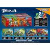 LW 1036 non  XE MÁY NINJA MA 4 PHONG CÁCH bộ đồ chơi xếp lắp ráp ghép mô hình The  Ninjago Movie Ninja Lốc Xoáy 617 khối