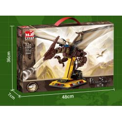 BEAUTY AND 13006 non  THẰN LẰN BAY bộ đồ chơi xếp lắp ráp ghép mô hình Jurassic World PTEROSAURIA Thế Giới Khủng Long 769 khối