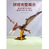 BEAUTY AND 13006 non  THẰN LẰN BAY bộ đồ chơi xếp lắp ráp ghép mô hình Jurassic World PTEROSAURIA Thế Giới Khủng Long 769 khối