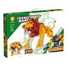 FORANGE FC1029 1029 non  SƯ TỬ bộ đồ chơi xếp lắp ráp ghép mô hình Creator TRANSFORMED MARS Sáng Tạo 386 khối