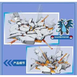 KEEPPLEY K20216 20216 non  SIÊU NHÂN X bộ đồ chơi xếp lắp ráp ghép mô hình Pokémon POKEMON