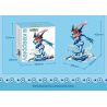 KEEPPLEY K20215 20215 non  ???CH KOGA NINJA CỦA ASH bộ đồ chơi xếp lắp ráp ghép mô hình Pokémon POKEMON