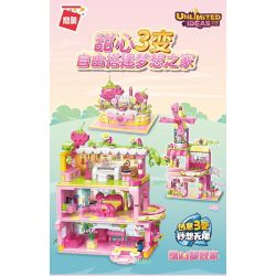 Enlighten 42111 Qman 42111 non  NGƯỜI MƠ MỘNG NGỌT NGÀO bộ đồ chơi xếp lắp ráp ghép mô hình Ideas UNLIMITED IDEAS Ý Tưởng 580 khối