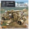 Enlighten 21027 Qman 21027 non  PHÁO PHÒNG KHÔNG 88MM CỦA ĐỨC bộ đồ chơi xếp lắp ráp ghép mô hình Military Army WORLD WAR II Quân Sự Bộ Đội