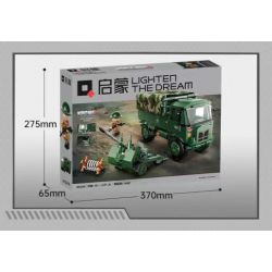 Enlighten 21024 Qman 21024 non  RAIDERS CỦA CUỘC SƠ TÁN DUNKIRK bộ đồ chơi xếp lắp ráp ghép mô hình Military Army WORLD WAR II Quân Sự Bộ Đội