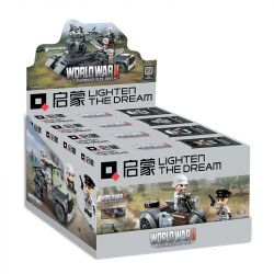 Enlighten 21021 Qman 21021 non  CHIẾN TRƯỜNG 5 HỘP NHỎ bộ đồ chơi xếp lắp ráp ghép mô hình Military Army WORLD WAR II Quân Sự Bộ Đội