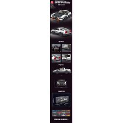 MouldKing 27013 Mould King 27013 non  TOYOTA AE86 bộ đồ chơi xếp lắp ráp ghép mô hình Speed Champions Racing Cars Đua Xe Công Thức 399 khối