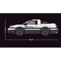 MouldKing 27013 Mould King 27013 non  TOYOTA AE86 bộ đồ chơi xếp lắp ráp ghép mô hình Speed Champions Racing Cars Đua Xe Công Thức 399 khối