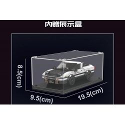 MouldKing 27013 Mould King 27013 non  TOYOTA AE86 bộ đồ chơi xếp lắp ráp ghép mô hình Speed Champions Racing Cars Đua Xe Công Thức 399 khối