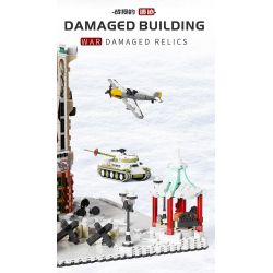 HAPPY BUILD SHINEYU XINYU YC-12007 12007 YC12007 PG-12007 PG12007 non  BẢO VỆ MATXCƠVA bộ đồ chơi xếp lắp ráp ghép mô hình Military Army MOSCOW DEFENSE WAR Quân Sự Bộ Đội 3718 khối