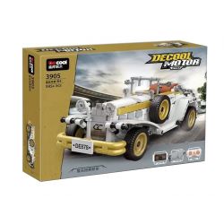 Decool 3905 Jisi 3905 non  XE HƠI CỔ ĐIỂN bộ đồ chơi xếp lắp ráp ghép mô hình Racers DECOOL MOTOR Đua Tốc Độ 595 khối