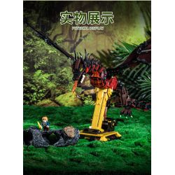 BEAUTY AND 13003 non  SMAUG CON RỒNG bộ đồ chơi xếp lắp ráp ghép mô hình The Lord Of The Rings DRAGON SMAUG Chúa Nhẫn 1359 khối