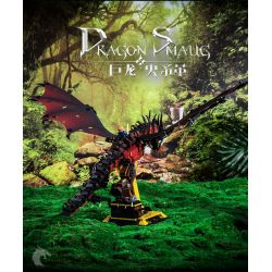 BEAUTY AND 13003 non  SMAUG CON RỒNG bộ đồ chơi xếp lắp ráp ghép mô hình The Lord Of The Rings DRAGON SMAUG Chúa Nhẫn 1359 khối