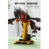 BEAUTY AND 13003 non  SMAUG CON RỒNG bộ đồ chơi xếp lắp ráp ghép mô hình The Lord Of The Rings DRAGON SMAUG Chúa Nhẫn 1359 khối