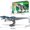 SEMBO 205025 non  THẾ GIỚI KHỦNG LONG BARYONYX bộ đồ chơi xếp lắp ráp ghép mô hình Jurassic World WORLD DINOSAUR 1678 khối