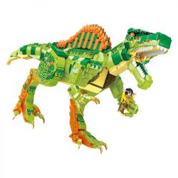 SEMBO 205023 non  THẾ GIỚI KHỦNG LONG CHÓ XOÁY bộ đồ chơi xếp lắp ráp ghép mô hình Jurassic World WORLD DINOSAUR 1415 khối
