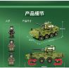 SEMBO 203115 non  XE CHIẾN ĐẤU BỘ BINH ZBL-09 bộ đồ chơi xếp lắp ráp ghép mô hình Military Army ZBL-09 INFANTRY FIGHTING VEHICLES Quân Sự Bộ Đội 455 khối